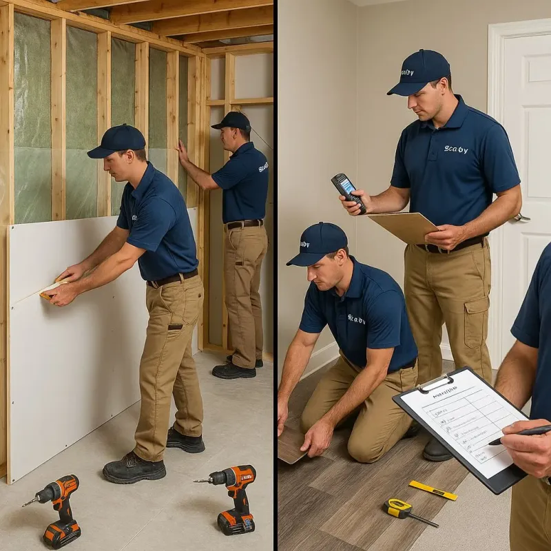 Repairs and Reconstruction process in Dane County, WI